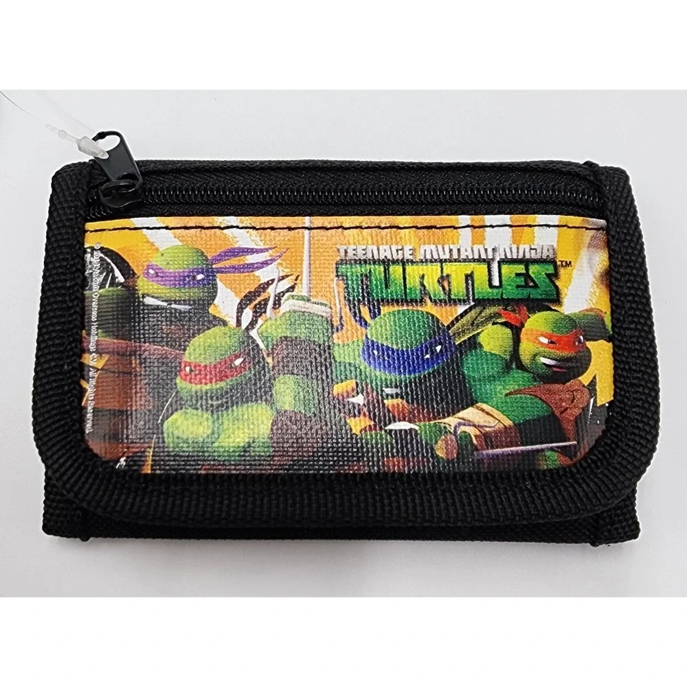 Teenage‎ Mutant Ninja Turtlesi Bi-Fold Wallet in Tin Case NEW!